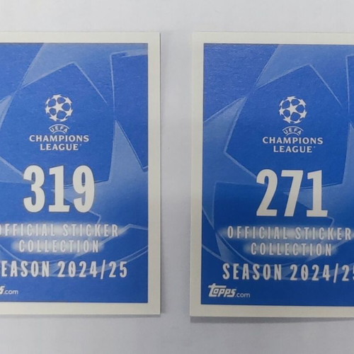 FIFA 365 football stickers new, Real Madrid and Manchester City