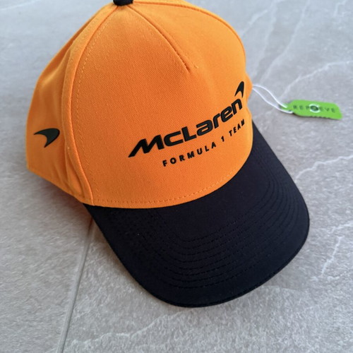 McLaren F1 Team Cap new, authentic, papaya orange and black