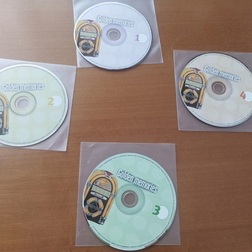 Golden Memories vintage CD set of 4, new