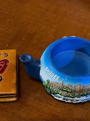 Clay decoration and wallet Rhodes new