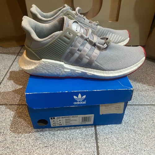 Adidas EQT Support 93/17 shoes like new, gray, size 43