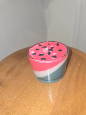 Watermelon Candle new, handmade