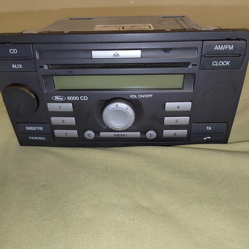 Ford 6000 CD factory radio used with code
