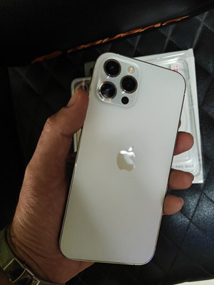 Apple iPhone 12 Pro Max 128GB, white, dual SIM