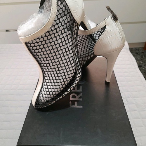 Keep Fred women's shoes new, mesh sandals with 11cm heel