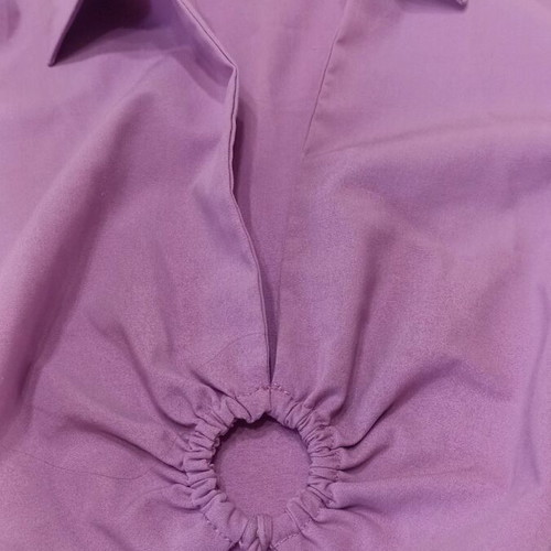 Zara women's top XS like new, purple, cropped with long sleeves