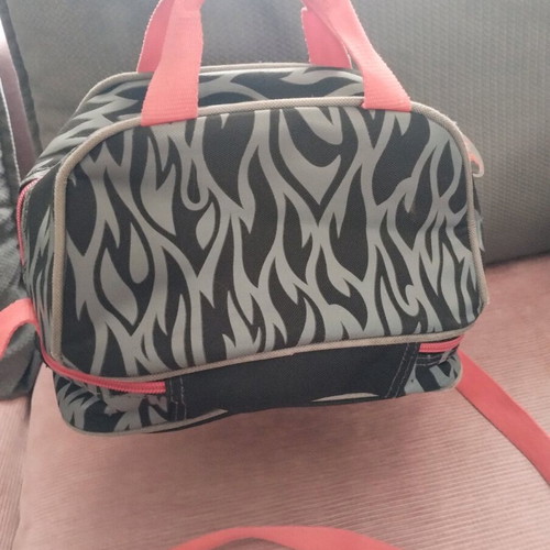 Insulated lunch bag Dragon used, 2 compartments