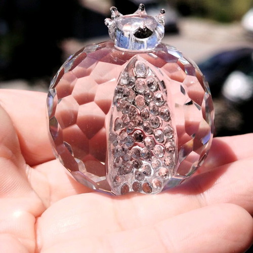 Crystal decorative pomegranate like new