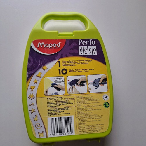 Maped Perfo Creativ craft punch set with 10 design punches