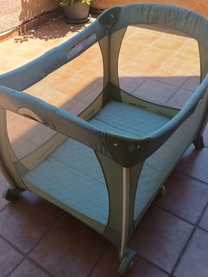 Baby Playpen Like New Foldable Portable Crib