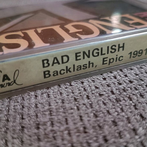 Bad English Backlash cassette like new, rock