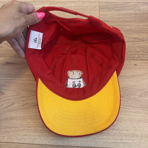 McDonald's Happy French Fries Snapback Cap 1998 100% Cotton like new