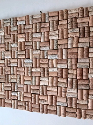 Handmade cork board like new