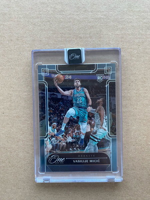 Vasilije Micic Rookie numbered card 2024 Panini One and One new