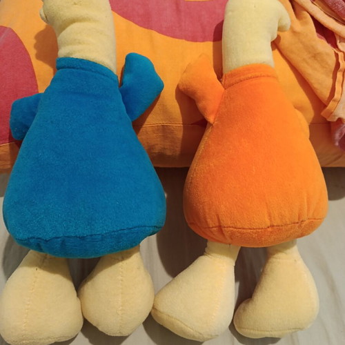 Phoebus & Athena plush mascots Athens 2004 Olympic Games, pair
