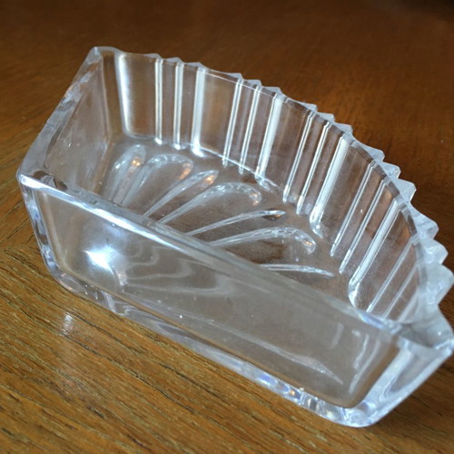 Glass bowl for nuts used