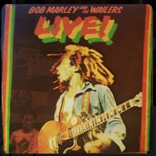 Live! Bob Marley and The Wailers Vinyl LP album like new