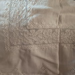 Large handmade tablecloth