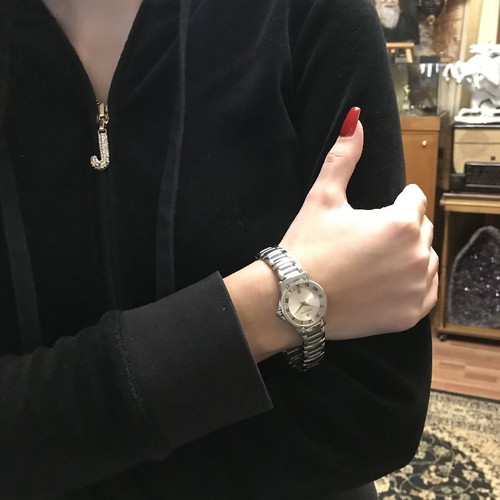 Maurice Lacroix women's watch stainless steel waterproof new with sapphire