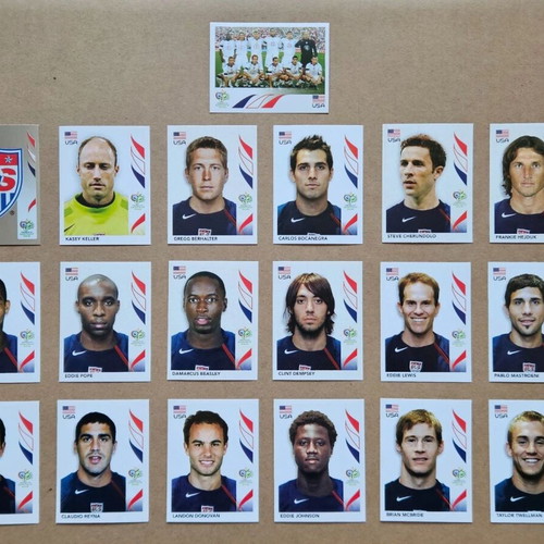 Panini World Cup 2006 USA sticker set