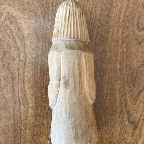 Wooden carved decorative figure