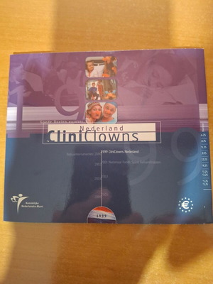 Netherlands 1999 Coin Year Folder new with uncirculated coins