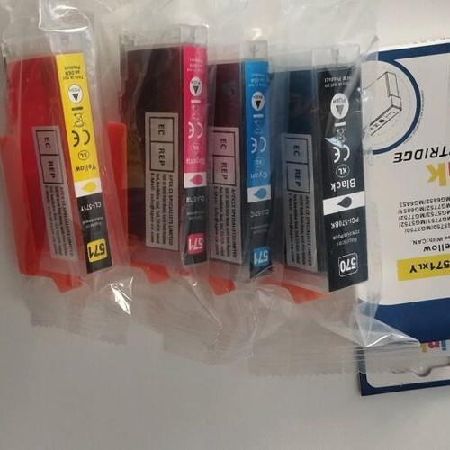 Printing ink pack of 5 new