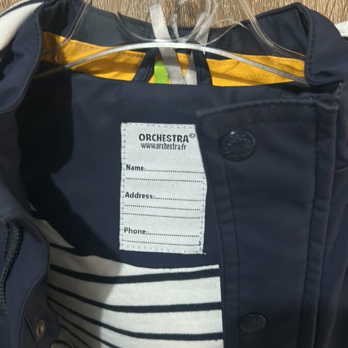 Waterproof jacket 12-18 months with fabric lining used