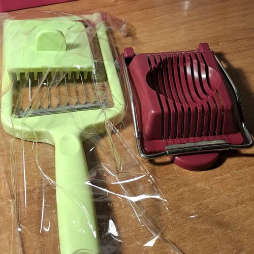 Egg slicers new, set of two