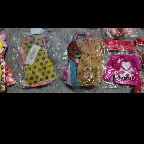 Barbie doll accessories and clothes, new in packaging