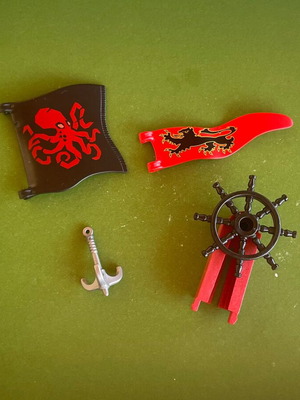 Playmobil pirate ship parts new