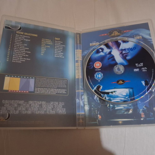 Romeo Is Bleeding DVD used with Greek subtitles