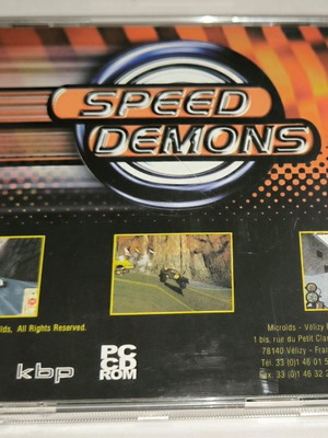 Speed Demons PC game used, action