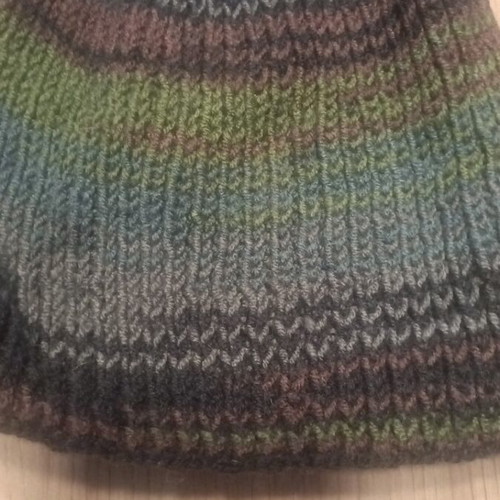 Winter hats and knit caps like new, multicolored