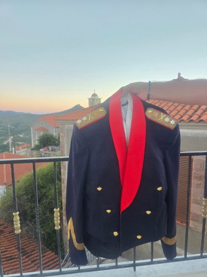 Επίσημη στολή Mess Dress Ελληνικού Βασιλικού Στρατού, Υποστράτηγος, δεκαετία 60