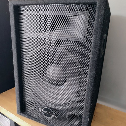 Phonic SEM712 Passive Stage Monitor Speaker like new, 150W RMS