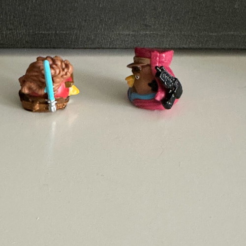 Angry Birds Star Wars collectibles like new with Telepods
