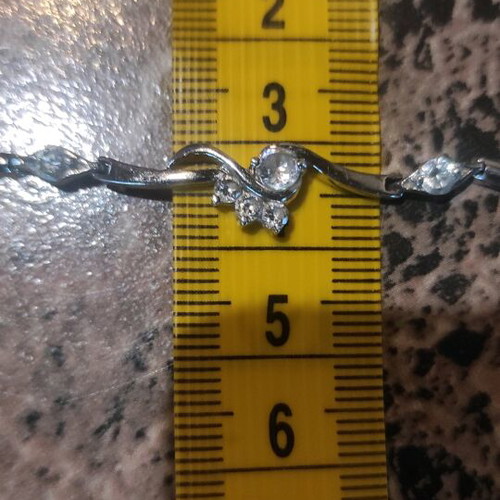 Silver 925 bracelet with phenites like new, made in Greece
