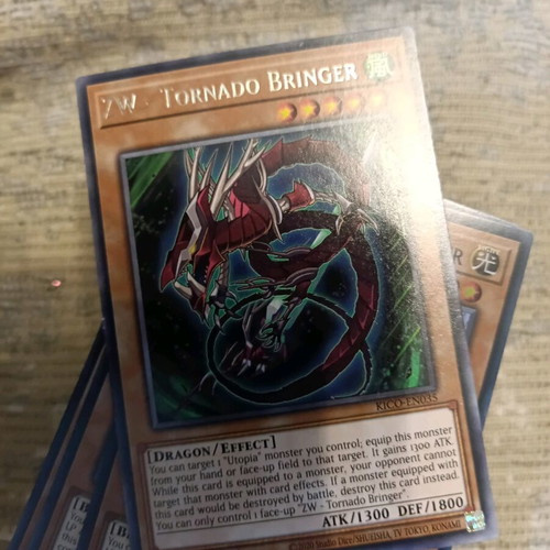 Yu-Gi-Oh ZW Tornado Bringer card like new