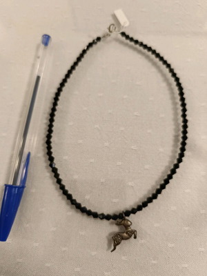 Necklace silver 925 new with crystals