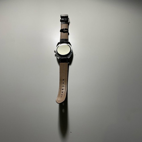Jsj analog watch with Braille for visually impaired, new, black and blue