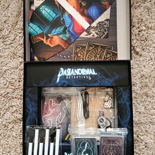 Paranormal Detectives board game new edition English
