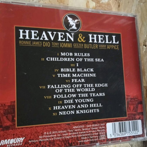 Heaven & Hell CD pack: The Devil You Know 2009 + Neon Knights Live at Wacken 2010
