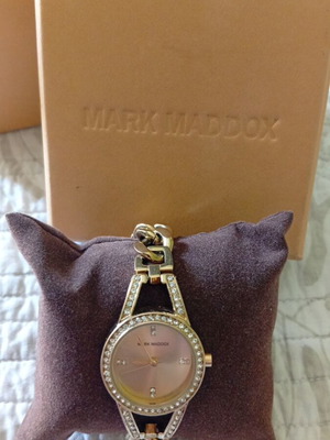Ρολόι Mark Maddox γυναικείο σαν καινούργιο, χρυσαφί