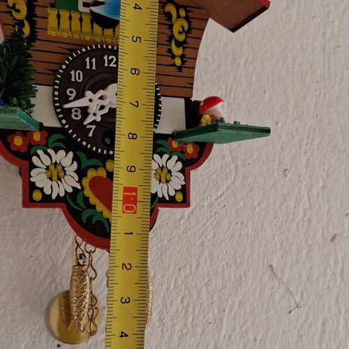 Vintage Wooden Miniature Cuckoo Clock 1970 like new
