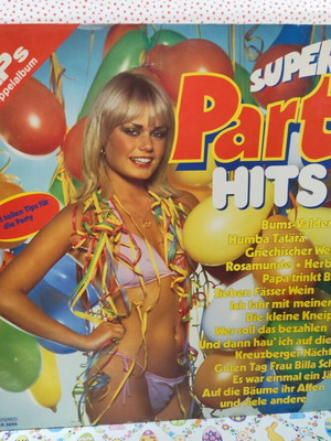 Super Party Hits vinyl record used, rock