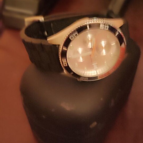 Armani Exchange wristwatch with chronograph and date