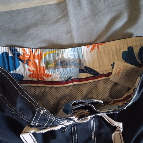 Sprider Aggressive Boys cargo swim shorts, size 12, blue