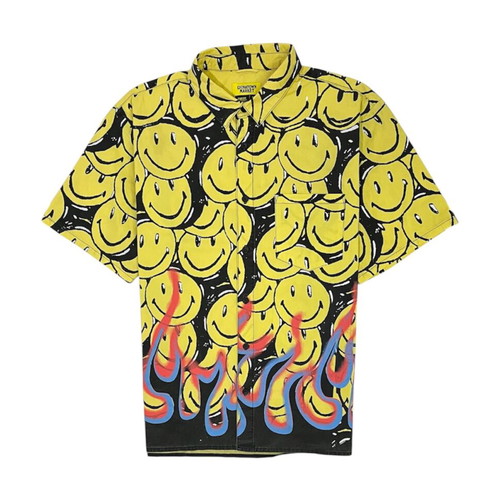 Chinatownmarket men's shirt used, colorful, size L