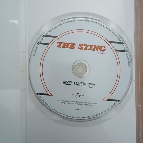 The Sting DVD used, comedy social drama with subtitles